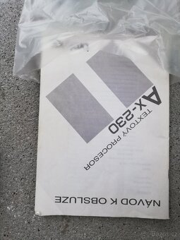RETRO elektrický psací stroj Brother AX -230 - 6