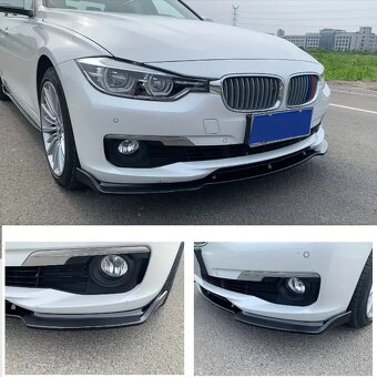 Lip Spoiler Splitter BMW 3-Series F30 Sedan (2017–2019) - 6