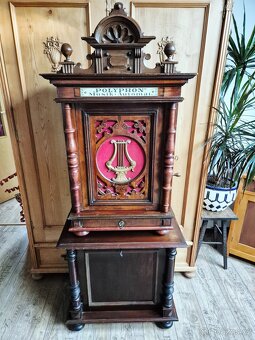 Starožitný Polyphon Musikwerke Leipzig, Německo, 1896 - 6