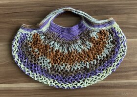 Háčkované melírované síťovky - doprava zdarma - 6