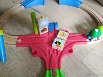 Playtive junior dřevěná dráha a vlak - 6