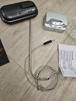 Bezdrátový LCD teploměr ke grilu - 6