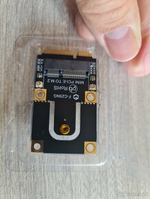 M.2 adaptér pro Vaši wifi kartu (mini PCIE) nový - 6