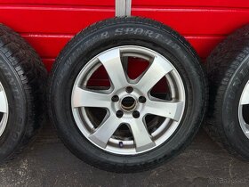 ALU kola 16" 7J ET40 + zimní pneu Dunlop 225/55/R16 - 6