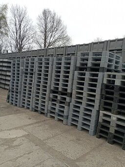 Prodam plastové palety 120x80 nebo 120x100cm - 6