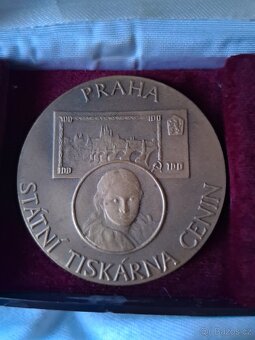 Medaile STÁTNÍ TISKÁRNA CENIN PRAHA - 6
