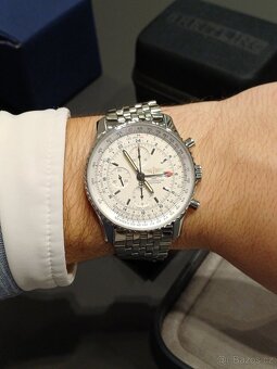 Breitling Navitimer 46 GMT luxusné hodinky - 6