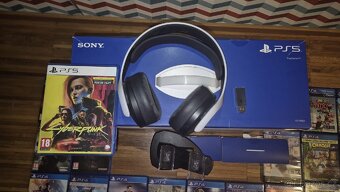PlayStation PS5 s mechanikou + další příslušenství - 6