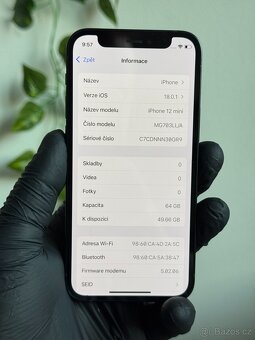 iPhone 12 mini 64GB černý - 6