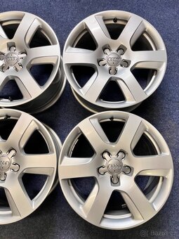 5x112 R17 originál alu disky Audi A6 - TOP STAV - 6