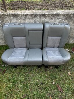 Sedadla VW Golf 4 / Bora - kůže / alcantara + tapce - 6
