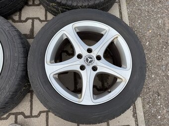 4x al kola 5x112 17 + pneu letní 225/55 R17C - 6