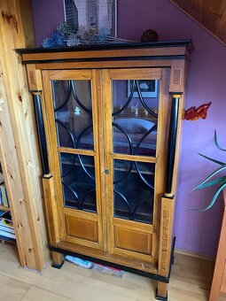 Starožitná knihovna Biedermeier - 6