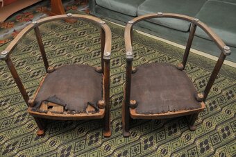 Originální křesla Josef Hoffmann výroba Kohn Wien - 6