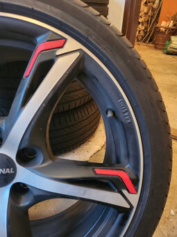 komplet kola R19 Ronal + letní pneu Pirelli 235/40 - 6