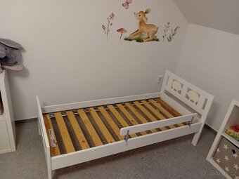 Dětská postýlka 160 x 70 cm + rošt + matrace - 6