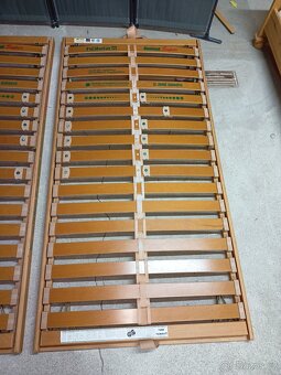 Prodám špičkové kvalitní lamelové polohovací rošty 100 x 200 - 6