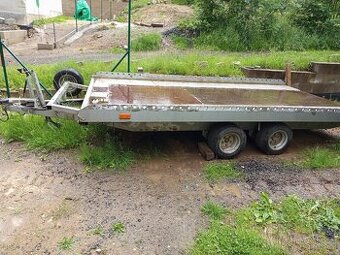 Nová cena: Prodám plaťák značky Humbaur 2800Kg plato - 6