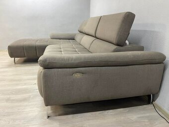 Sedací souprava - elektrický výsuv na spaní - 6