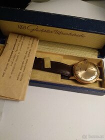 Hodinky GUB Glashütte s krabickou a paragonem - 6