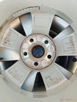 Alu kola 5x100 Škoda Rapid - 6