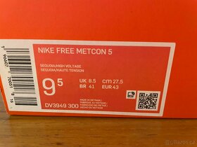 Nové tenisky Nike Free Mecon 5, barva sequoia, high voltage - 6