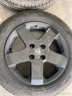 Prodám sadu disků Fiat 4x100 + letní 175/65 15” - 6