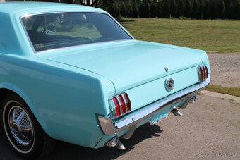 1965 Ford Mustang Coupe, 289 V8, automat, velmi pěkný - 6