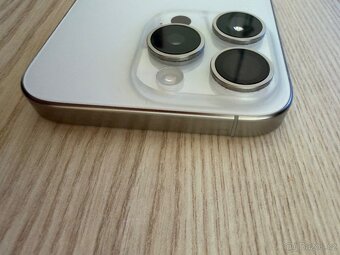 IPhone 15 Pro, 128GB, white, záruka, top stav - 6