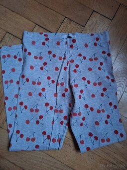 Legíny dívčí kalhoty set sada mix vel. 134 / 140 - 6