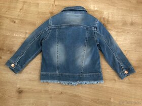 Dívčí džínová bunda vel. 86/92 F&F. - 6