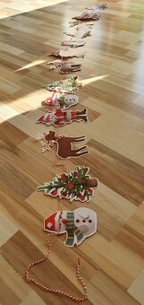 Mix vánočního ozdobí komplet - 6