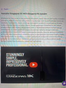 Yamaha Stagepas 1K mk II - PA systém - 6