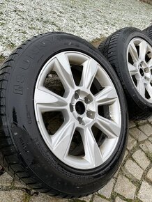 4x Alu disky 8x17 Audi Allroad 5x112 ET26, vč zimních pneu. - 6