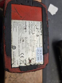 Baterie HILTI CPC B22 a B14 3Ah , 5Ah 6Ah (Repasované) - 6