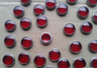 Zadní světlo odrážka žárovka kontrolka IŽ49 IŽ350 DKW - 6