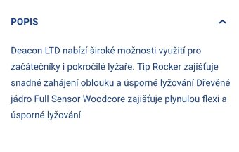 Volkl Deacon ltd. 165 cm. - 6