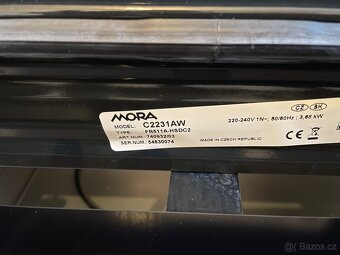 Elektrický sporák Mora c2231aw - 6