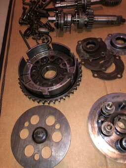 ČZ 150 c t 351 352 převodovka spojka řadicí segment - 6