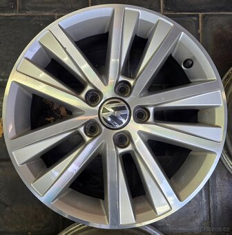 ORIGINÁL VW HLINÍKOVÉ DISKY 5x112 R16 - 6