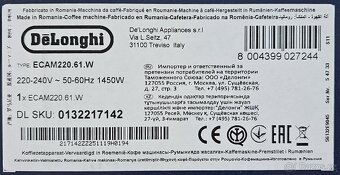 Kávovar De'Longhi - 6