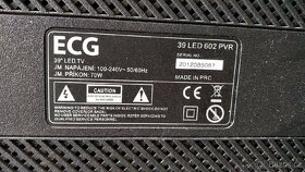 Prodám funkční desky z TV ECG 39 LED 602 PVR - 6