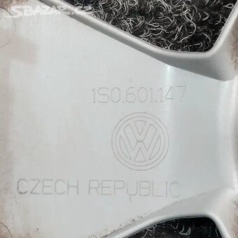 Originální poklice Volkswagen 14" 4 kusy - 6
