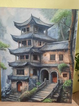 Obraz Japonsko "Starý dům" - 6