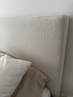 Čalouněná postel Modesto Frame, Wooden Oak + matrace v ceně - 6