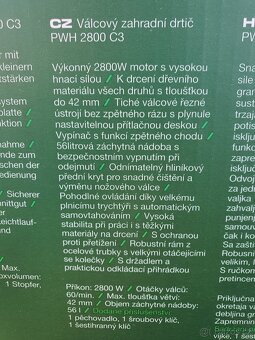 NOVÝ VÝKONNÝ zahradní drtič Parkside 2800w - 6