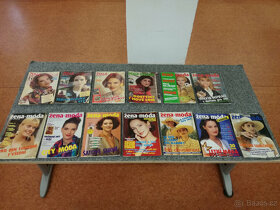 Retro ženské časopisy - móda, šití - 6