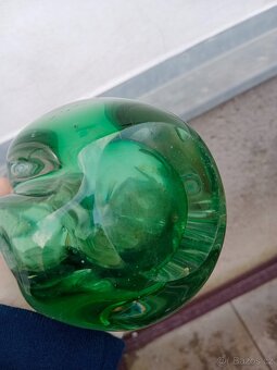 Váza hutní sklo - 6