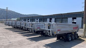 Železný,sklopný návěs,sklápěcí,sklopka HARDOX 28m3 MEGA - 6