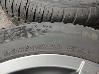 Prodám sadu ALU kol ATS 235/55R18 zimní - 6